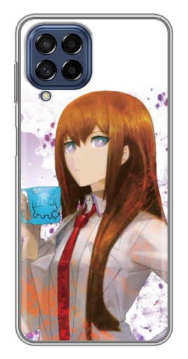 Чехол с принтом "Курису с чашкой" для Samsung Galaxy M53 (5G) (M536B)