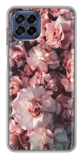 Чехол с принтом "Куст роз" для Samsung Galaxy M53 (5G) (M536B)