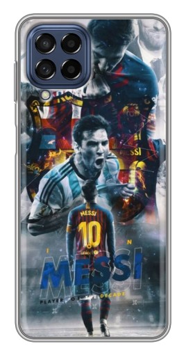 Силиконовый чехол с изображением "Легендарный Месси" для Samsung Galaxy M53 (5G) (M536B)