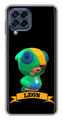 Силиконовый чехол с изображением "LEON" для Samsung Galaxy M53 (5G) (M536B)