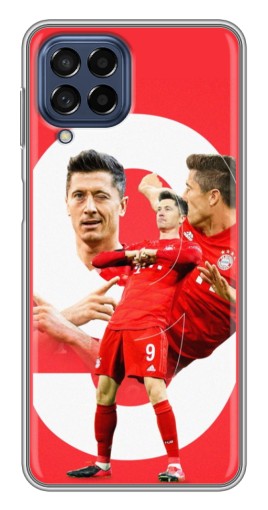Чехол с принтом "Левандовски" для Samsung Galaxy M53 (5G) (M536B)