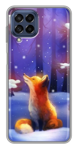 Чехол с печатью "Лисичка в лесу" для Samsung Galaxy M53 (5G) (M536B)