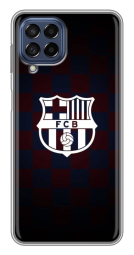Силиконовый чехол с изображением "Лого FCB" для Samsung Galaxy M53 (5G) (M536B)
