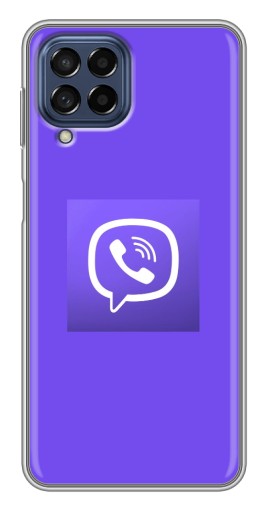 Чехол с принтом "Лого Viber" для Samsung Galaxy M53 (5G) (M536B)