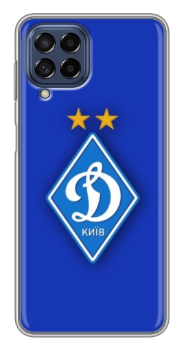 Силиконовый чехол с изображением "Логотип Динамо Киев" для Samsung Galaxy M53 (5G) (M536B)
