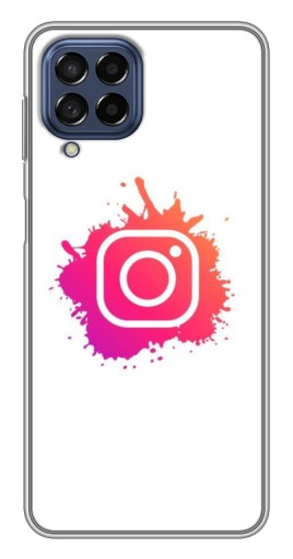 Силиконовый чехол с изображением "Логотип Инсты" для Samsung Galaxy M53 (5G) (M536B)