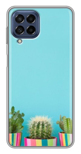 Чехол с печатью "Маленькие кактусы" для Samsung Galaxy M53 (5G) (M536B)