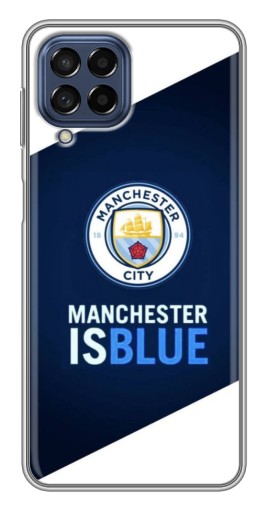 Чехол с принтом "Manchester is Blue" для Samsung Galaxy M53 (5G) (M536B)