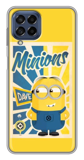 Чехол с принтом "Minions" для Samsung Galaxy M53 (5G) (M536B)