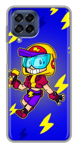 Чехол с картинкой "Молниеносная MAX" для Samsung Galaxy M53 (5G) (M536B)
