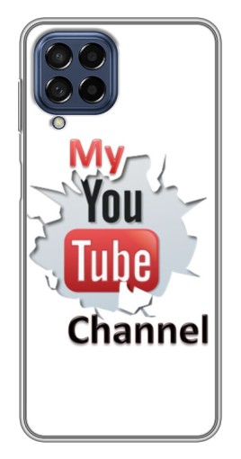 Чехол с картинкой "My YouTube" для Samsung Galaxy M53 (5G) (M536B)