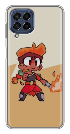 Чехол с печатью "Нарисованная Amber" для Samsung Galaxy M53 (5G) (M536B)