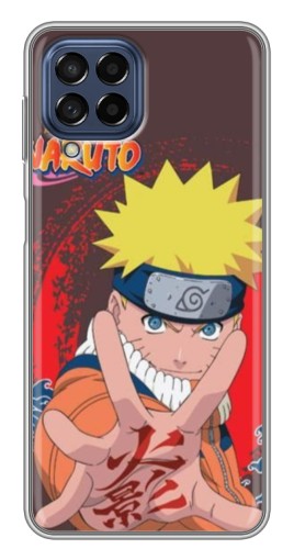 Чехол с печатью "Naruto атакует" для Samsung Galaxy M53 (5G) (M536B)