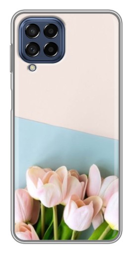 Чехол с печатью "Нежные тюльпаны" для Samsung Galaxy M53 (5G) (M536B)