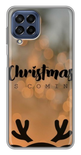 Чехол с печатью "Новогодняя заставка" для Samsung Galaxy M53 (5G) (M536B)