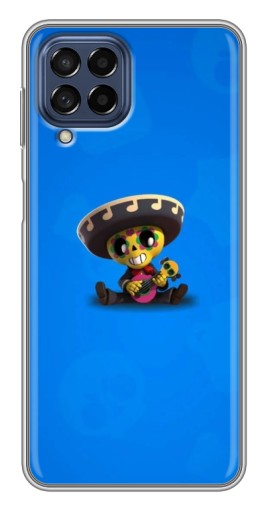 Чехол с картинкой "Poco с гитарой" для Samsung Galaxy M53 (5G) (M536B)
