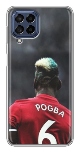 Силиконовый чехол с изображением "Pogba 6" для Samsung Galaxy M53 (5G) (M536B)
