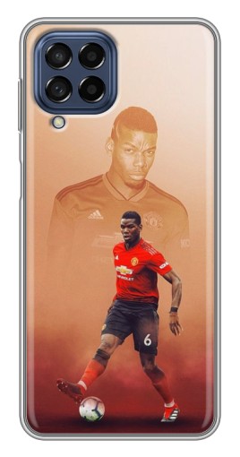 Чехол с принтом "Pogba с Манчестера" для Samsung Galaxy M53 (5G) (M536B)