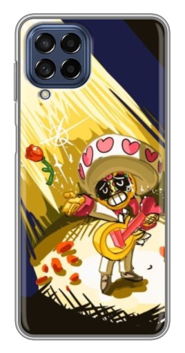 Силиконовый чехол с изображением "Поко Бравл Старс" для Samsung Galaxy M53 (5G) (M536B)
