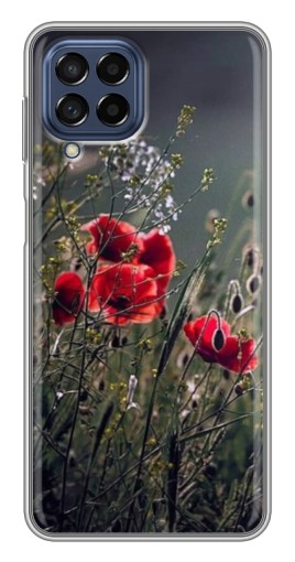 Силиконовый чехол с изображением "Поле цветов" для Samsung Galaxy M53 (5G) (M536B)