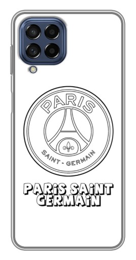 Чехол с печатью "PSG логотип" для Samsung Galaxy M53 (5G) (M536B)