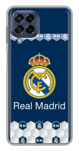Чехол с принтом "Реал Мадрид значок" для Samsung Galaxy M53 (5G) (M536B)
