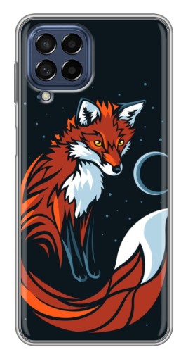 Силиконовый чехол с изображением "Рыжая лиса" для Samsung Galaxy M53 (5G) (M536B)