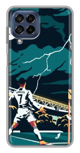 Чехол с картинкой "Ronaldo празднование" для Samsung Galaxy M53 (5G) (M536B)