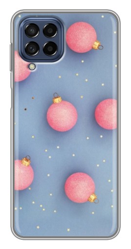 Силиконовый чехол с изображением "Розовые шары" для Samsung Galaxy M53 (5G) (M536B)