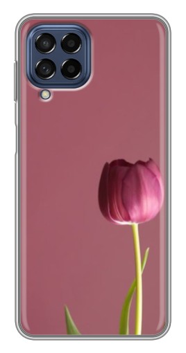 Чехол с печатью "Розовый тюльпан" для Samsung Galaxy M53 (5G) (M536B)