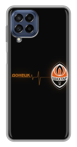 Чехол с принтом "Шахтер в сердце" для Samsung Galaxy M53 (5G) (M536B)