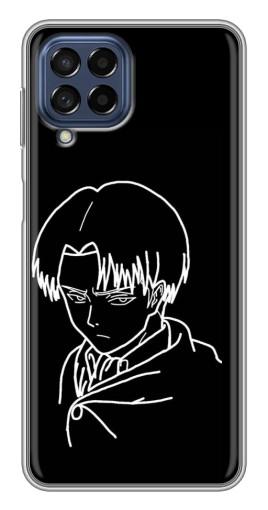 Силиконовый чехол с изображением "Силуэт Леви" для Samsung Galaxy M53 (5G) (M536B)