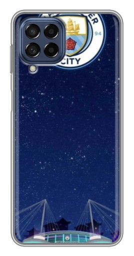 Силиконовый чехол с изображением "Стадион Ман Сити" для Samsung Galaxy M53 (5G) (M536B)