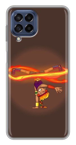 Силиконовый чехол с изображением "Танцующая Амбер" для Samsung Galaxy M53 (5G) (M536B)