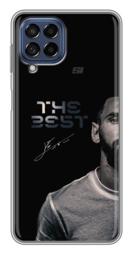 Чехол с принтом "The Best Messi" для Samsung Galaxy M53 (5G) (M536B)