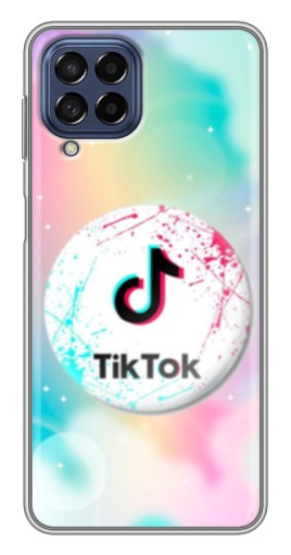 Чехол с картинкой "TikTok принт" для Samsung Galaxy M53 (5G) (M536B)