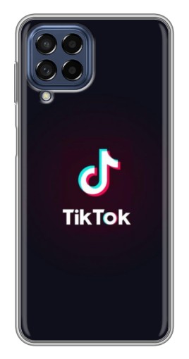 Чехол с печатью "TikTok темный" для Samsung Galaxy M53 (5G) (M536B)