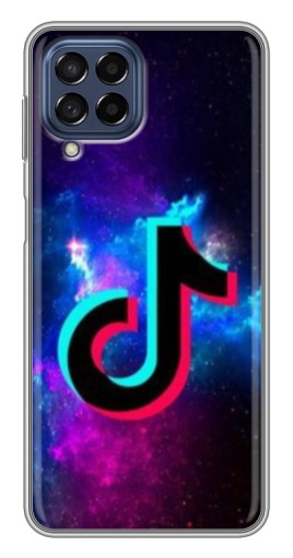Чехол с картинкой "ТикТок в космосе" для Samsung Galaxy M53 (5G) (M536B)
