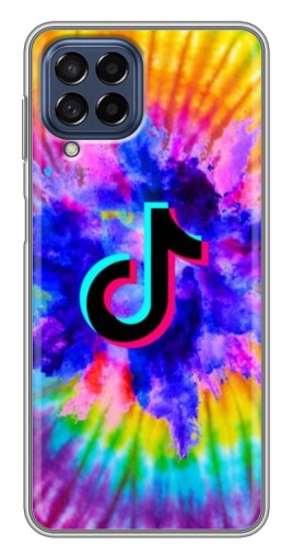 Чехол с печатью "TikTok в красках" для Samsung Galaxy M53 (5G) (M536B)