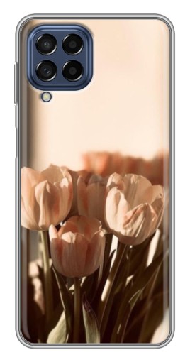 Силиконовый чехол с изображением "Тюльпаны на солнце" для Samsung Galaxy M53 (5G) (M536B)