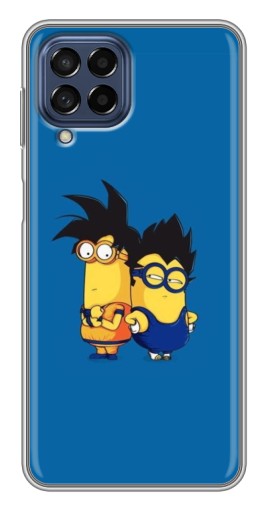 Чехол с печатью "В костюмах" для Samsung Galaxy M53 (5G) (M536B)