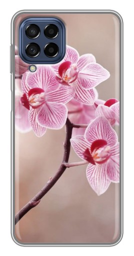 Чехол с принтом "Веточка орхидеи" для Samsung Galaxy M53 (5G) (M536B)