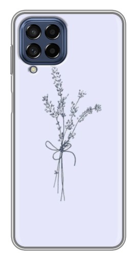 Чехол с картинкой "Веточки лаванды" для Samsung Galaxy M53 (5G) (M536B)