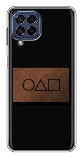 Чехол с печатью "Визитка игра в кальмара" для Samsung Galaxy M53 (5G) (M536B)