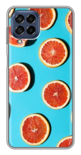 Чехол с печатью "Яркие грейпфруты" для Samsung Galaxy M53 (5G) (M536B)