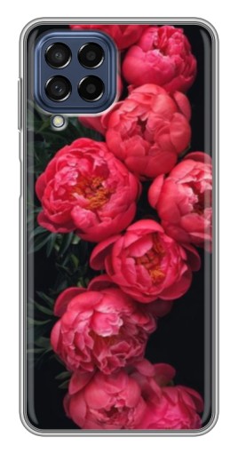 Чехол с печатью "Яркие пионы" для Samsung Galaxy M53 (5G) (M536B)