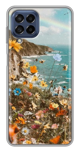 Чехол с печатью "Яркие полевые цветы" для Samsung Galaxy M53 (5G) (M536B)