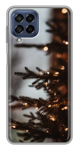 Чехол с принтом "Елка с гирляндой" для Samsung Galaxy M53 (5G) (M536B)