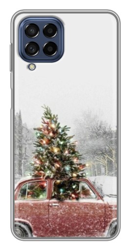 Чехол с принтом "Елка в машине" для Samsung Galaxy M53 (5G) (M536B)