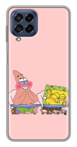 Чехол с принтом "За партой" для Samsung Galaxy M53 (5G) (M536B)
